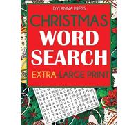 Dylanna Press Christmas Word Search Extra-Large Print (Tascabile)