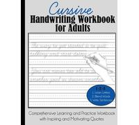 Dylanna Press Cursive Handwriting Workbook for Adults (Tascabile)
