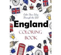 Dylanna Press England Coloring Book (Tascabile)