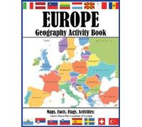 Dylanna Press Europe Geography Activity Book (Tascabile)