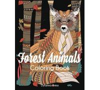 Dylanna Press Forest Animals Coloring Book (Tascabile)