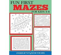 Dylanna Press Fun First Mazes for Kids 4-8 (Tascabile) Maze Books for Kids