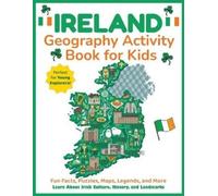 Dylanna Press Ireland Geography Activity Book for Kids (Tascabile)