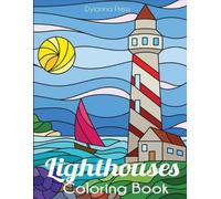 Dylanna Press Lighthouses Coloring Book (Tascabile)