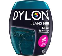 Dylon, capsule per tintura in lavatrice, 350 g, (etichetta in lingua italiana non garantita) Jeans Blue