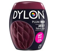 Dylon, capsule per tintura in lavatrice, 350 g, (etichetta in lingua italiana non garantita) Plum Red