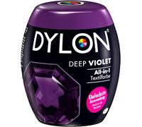 DYLON Colorante Tessile Deep Violet E Fissatore Per 600G Di Tessuto Viola Scuro