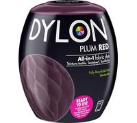 DYLON Tessuto Vernice Plum Red Prugne Rosso Colore E Fissatore per 600g Tessuto