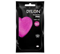 Dylon Tinta in polvere, Rosa (Flamingo Pink), 50 gr