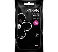 Dylon - Tinta per tessuti, 50 g, a mano Black