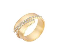 DyLyz Anello in argento sterling 925 delicato e scintillante elegante con fascia larga e doppio strato aperto e regolabile anello per il pollice stile vintage antico per uomo e donna.