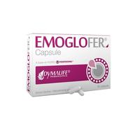 Dymalife Pharmaceutical Emoglofer Integratore a base di Ferro, 30 Capsule