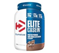 Dymatize Elite Casein Protein Powder Intense Chocolate Flavor 1800g - Slow Release Casein with BCAAs