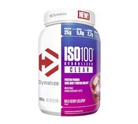 Dymatize ISO 100 Hydrolized Clear Wild Bery Lollipop 900g Proteine del siero di latte chiare in polvere idrolizzate e isolate