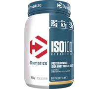 Dymatize ISO 100 Hydrolyzed Birthday Cake 932g - Proteine del siero di latte idrolizzate e isolate in polvere