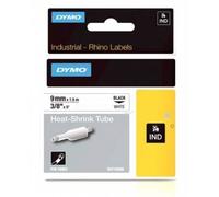 Dymo 18053 S0718280 Tubo Termorestringente Nero Bianco 9Mm X 1,5M Per ILP