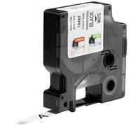 DYMO 18482 Cassetta nastro Poliestere Colore Nastro: Bianco Colore carattere: