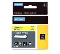 Dymo 18757 S0718090 Nastro Nylon Nero Su Giallo 19Mm X 3,5M Per Dym