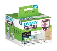 Dymo 1933083 Etichette per indirizzo, Bianco, 25 x 25 mm, 2 rotolo di 850
