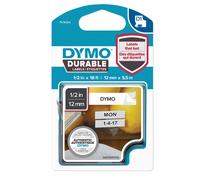 DYMO - 1978364 - Nastro D1 Durable 1978364 - 12 mm x 5,5 mt - vinile - nero-bianco - Dymo - 80347 - Conf. da 1 Pz. - 1978364