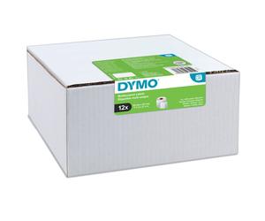 DYMO - 2093095 - Rotolo 1000 etichette LW 2093095 - 32 x 57 mm - carta - multiuso - bianco - Dymo - value pack 12 pezzi - 93275 - Conf. da 1 Pz. - 2093095