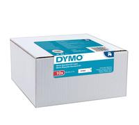 DYMO - 2093097 - Nastro D1 standard 450130 - 12 mm x 7 mt - PL - nero-bianco - Dymo - value pack 10 pezzi - 89506 - Conf. da 1 Pz. - 2093097