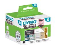 DYMO - 2112286 - Rotolo 850 etichette LW Durable 1933083 - 25 x 25 mm - PP - bianco - Dymo - conf. 2 rotoli - 80371 - Conf. da 1 Pz. - 2112286