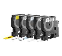 DYMO 45018 + 45013 + 45010 + 40913 + 43613 Cassetta nastro Kit da 5 Colore