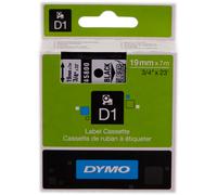 DYMO D1 etichette originali | 19 mm x 7 mm | stampa nera su trasparente | etichette autoadesive per etichettatrice LabelManager | 1 Pezzo
