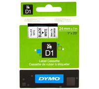 Dymo Nastro D1 53713 (S0720930) 24 mm x 7 m Nero su bianco