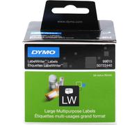 Etichetta Dymo 99015 (S0722440) - Nero su bianco (54 mm x 70 mm)