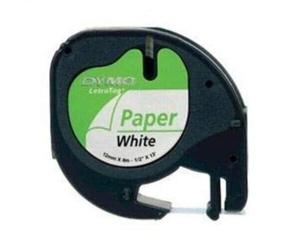 Dymo Cf10Nastri Letr Cart 12Mmx4M Bianco