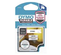 Dymo D1 Etichetta a nastro durevole Adesivo di resistenza industriale 12 mm x 5,