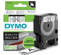 DYMO D1 etichette originali | stampa nera su bianco | 19 mm x 7 m | etichette au