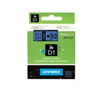 DYMO D1 etichette originali | 19 mm x 7 mm | stampa nera su blu | etichette autoadesive per etichettatrice LabelManager | 1 Pezzo