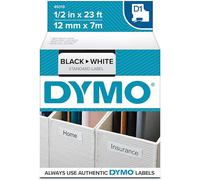 ETICHETTE NASTRO DYMO D1 12mm X 7m BLACK/WHITE S0720530 45013