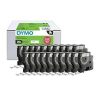 Dymo D1-Schriftband Vorteilspack 10 B?nder bk/wh 9mmx7m (2231632)