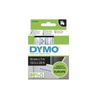DYMO D1 - Standard Etichette - Blu su bianco- 12mm x 7m (Dymo 45014 D1 12mm x 7m Blue on White Tape) NEW