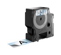 Nastro D1 537100 - 24 mm x 7 mt - nerotrasparente - Dymo