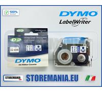 DYMO D2 ORIGINALE 32mm X 50m XXL BLUE BLU BIANCO NUOVI PER ETICHETTATRICE NEW