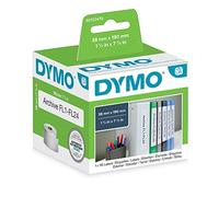 DYMO® Etichette LabelWriter, raccoglitori, carta, 38 x 190 mm, bianco (110 pezzi), riceverete 1 confezione da 110 pezzi