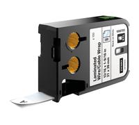 Dymo Etichette laminate per l'avvoglimento di fili/ cavi Nero su 1868705