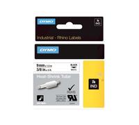 NASTRO TERMORESTRINGENTE DYMO 18053 NEROBIANCO 9mmx1,5mt ORIGINALE PER DYMO RINHO 4200,5200,5000,6000