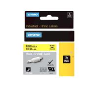 DYMO IND 18052 - Guaina termorestringente DYMO IND, 6 mm (nero/giallo)