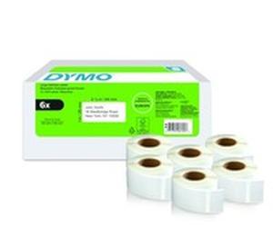 Dymo Etiketten f. rücksendeadressen 6 Rollen a Etichette/etichette 2177564