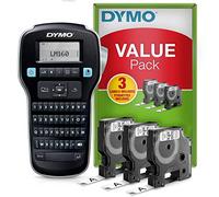 Etichettatrice DYMO LabelManager 160 con tastiera AZERTY e 3 nastri D1 inclusi - Nouvo