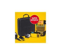 DYMO - Kit Etichettatrice Portatile Modello 4200 Formato 19 mm Nero e Giallo
