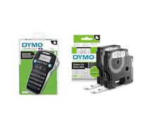 DYMO LabelManager 160 Etichettatrice portatile & D1 etichette, stampa nero su bi
