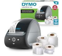 DYMO LabelWriter 550 stampante di etichette Bundle | Etichettatrice con stampa termica diretta | Riconoscimento automatico delle etichette | Spina UE a due poli