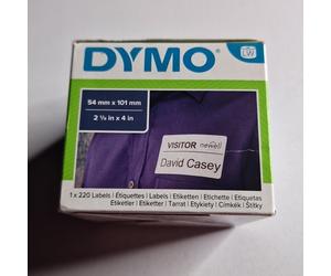 Dymo LabelWriter Shipping Label 54x101mm 220 Label Roll - S0722430 - Authentic